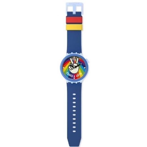 Kello - Swatch - The Originals Bio-reloaded - BioCeramic - 47 mm - Vedenpitävä 3 ATM blå