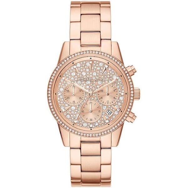 Kello - MICHAEL KORS - Ritz - Ruostumaton teräs - Roseekulta - Vedenkestävyys 5 ATM Rose guld