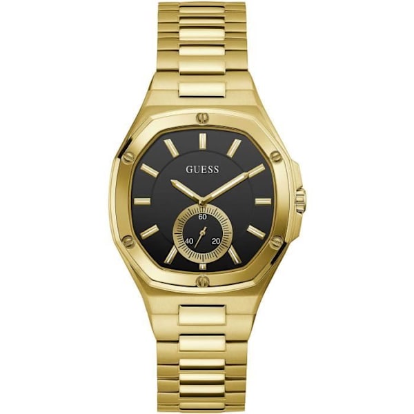 Multifunktionel ur - Guess - Octavia - Guld - Sort - Vandtæthed 30 Atm Guld, sort