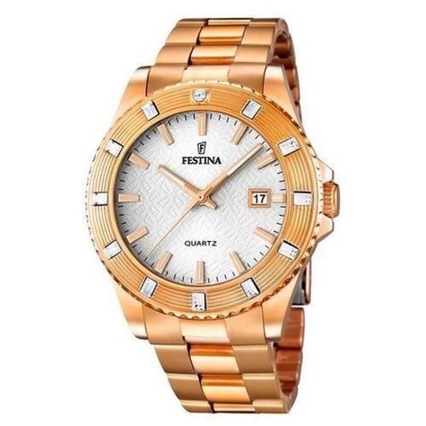 Ur - FESTINA - F16787-1 - Kvarts - Analog - Rustfrit stål Pengar