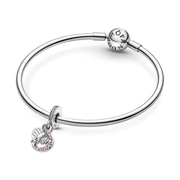 Charm vedhæng - Pandora - 791488C01 - Sølv - Grå - Damer Grå