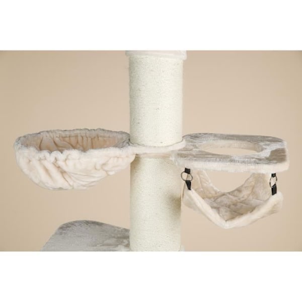 Kattträd - RHRQuality - Maine Coon Torn - Beige - 245-265 cm - 15 kg kapacitet Beige