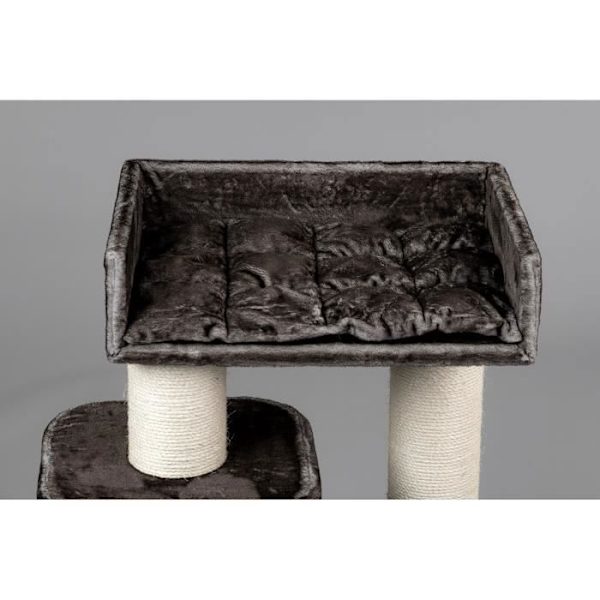 Kattträd - RHRQuality - Devon Rex - Taupe - 120 cm - För stora katter Grå