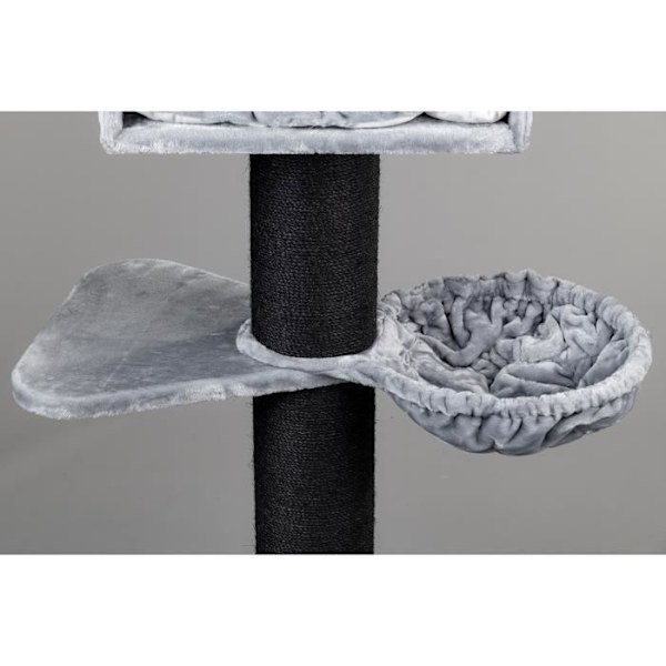 Kattträd - RHRQuality - Royalty Plus Blackline - Grå - För stora katter - 155 cm hög Grå