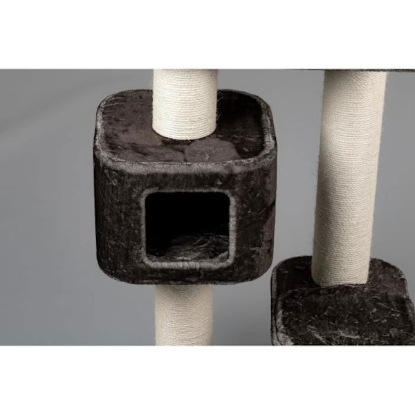 Kissapuu - RHRQuality - Devon Rex - Taupe - 120 cm - Isoille kissoille Grå