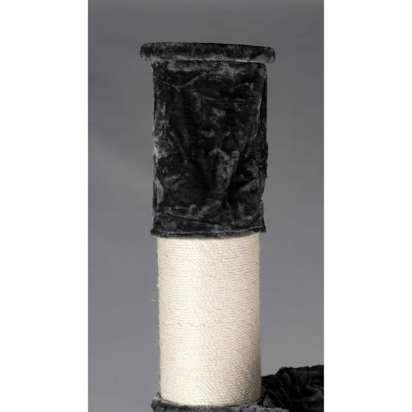 Kattentree - RHRQuality - Maine Coon Torn - Mörkgrå - Justerbar höjd 240-265 cm - Sisalpålar Ø20 cm Grå