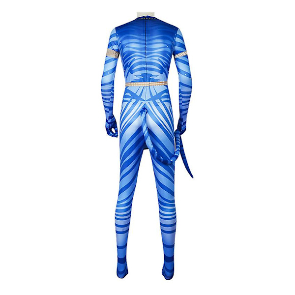 Avatar 2 Way of the Water Cosplay Costume Jumpsuit Combat Model Fighting lady L