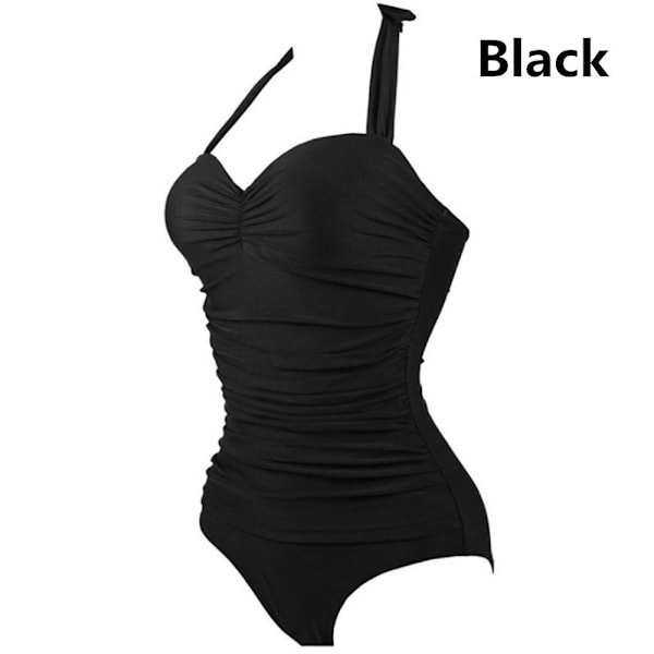 Tummy Control polstret badedragt til kvinder red XL