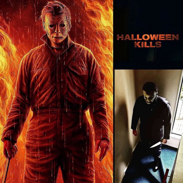 Noufun Michael Myers Naamio aikuisille, Halloween Mask Micheal Myers Face - Halloween 2020