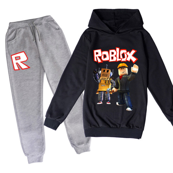 ROBLOX tegneserietrykt hættetrøjesæt til børn Sweatshirts 0cm 0cm 11 110cm