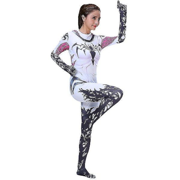 Venom Gwen Spiderman Bodysuit Voksen Børn Halloween Cosplay Kostumer CNMR 140