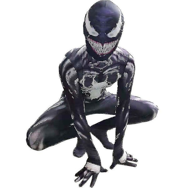 Kids Venom Monster Cosplay kostym 5-6 Years
