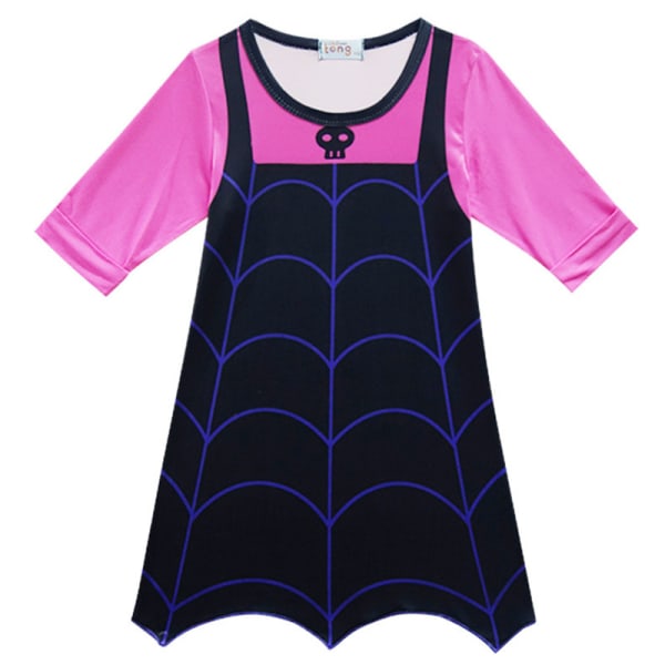 Barn Disney Vampirina Kostym Set Multi Halloween fest kostym 100