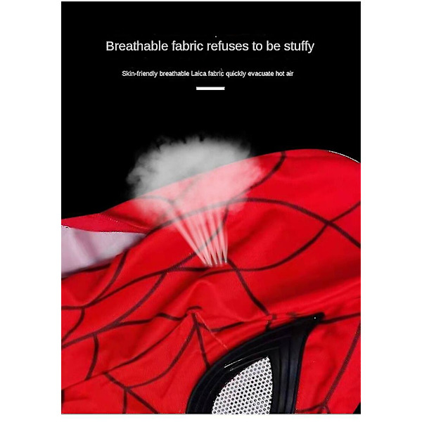 Spiderman Mask Huvudbonader Spider Man Cosplay Scenrekvisita Tack!！ Spider Man 3 Miles