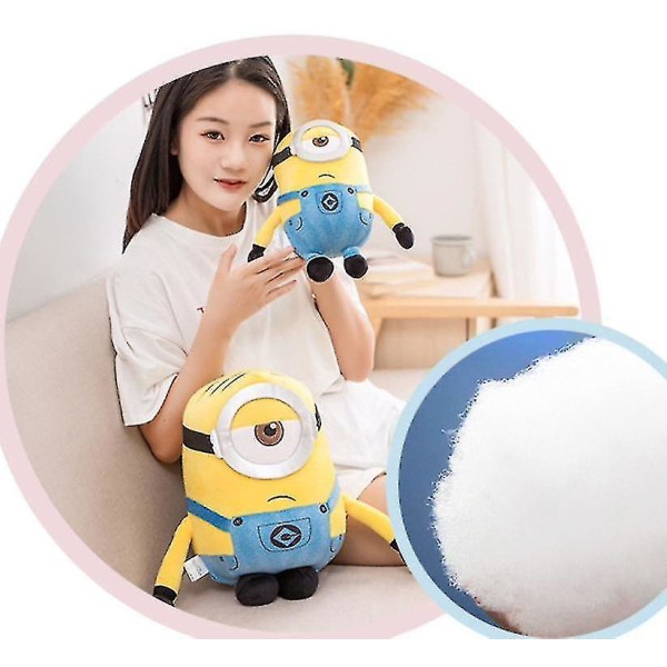 Minions plysj utstoppet dukkeleketøy Bob