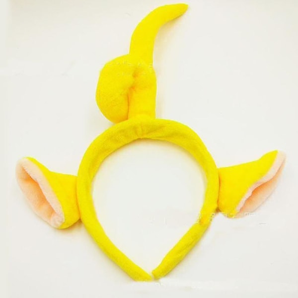 Söta Teletubbies Anime Pannband Barn Party Hoops Yellow 1 Yellow Children