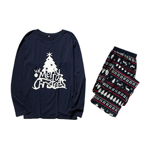 Familjematchande vuxen Barn Julpyjamas Nattkläder Pyjamas Kid 6T