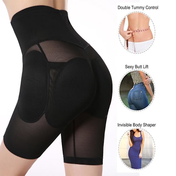 Kvinnor Hög Midja Body Shaper Slim Mage Kontroll apricot 4XL