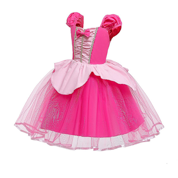Tjejklänning, påsk Törnrosa Cosplay kostym 130