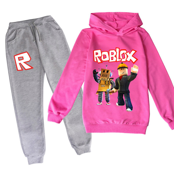 ROBLOX tegneserietrykt hættetrøjesæt til børn Sweatshirts 0cm 0cm 1 110cm