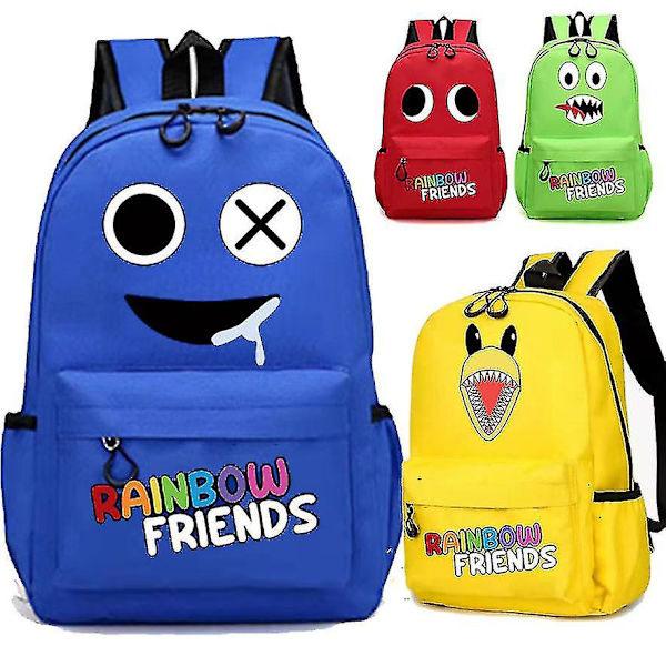 Rainbow Friends -reppukoulu, matkareppu Red