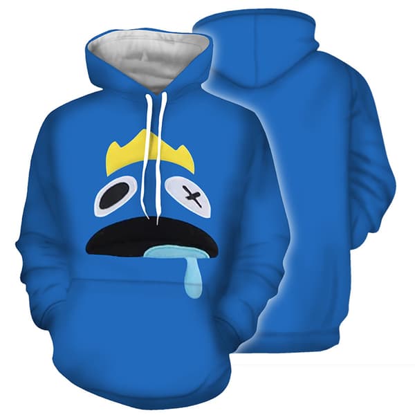Kids Rainbow Friends hettegenser 3D Print Sweatshirt Pullover Jumper A 120cm