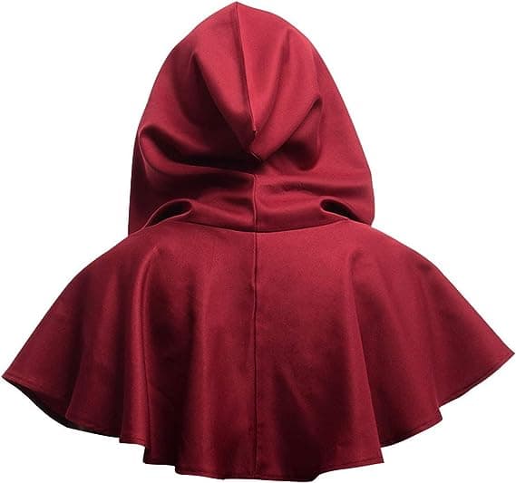 Halloween Grim Cowl Kappe Cosplay Kostymer Hette Ponch