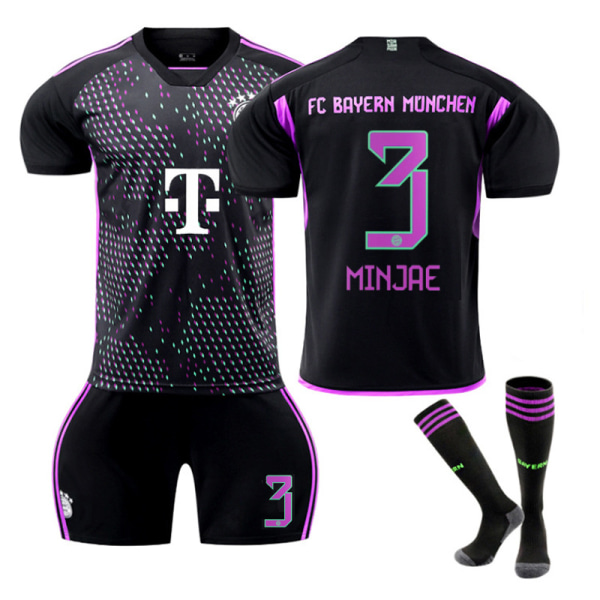 23-24 Bayern München Home Kids Soccer Jersey nro 9 Kane MINJAE 3 1 MINJAE 3 20