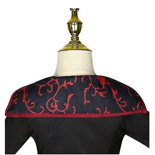 vampyr kostym halloween flicka vampyr klänning drottning kostym 110cm style1