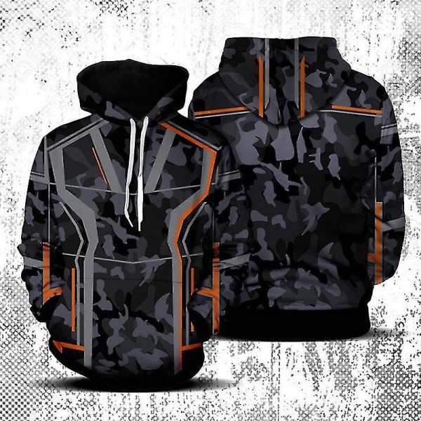 Avengers Endgame hettegensere Herre Avengers Frontlomme Løs hettegenser Tmall 4XL