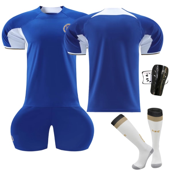 23-24 Chelsea Home Football Training Kit Ingen kod S