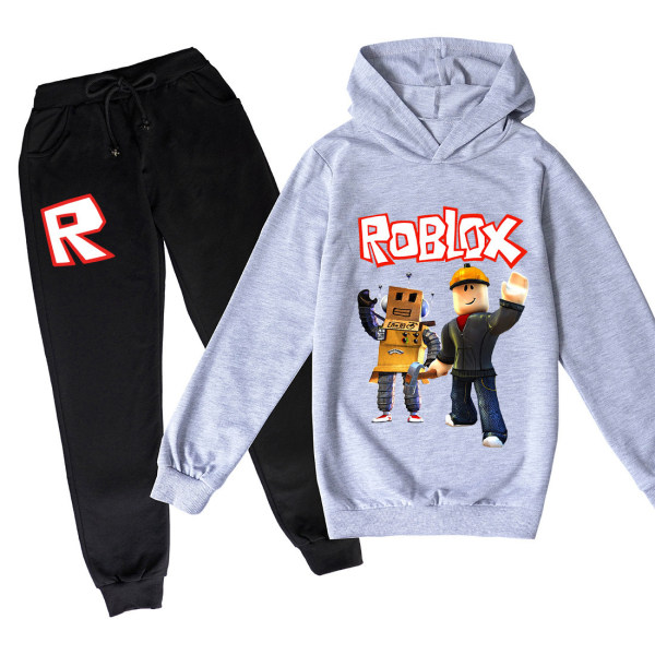 ROBLOX hettegenser med tegneserietrykk for barn 6 110cm