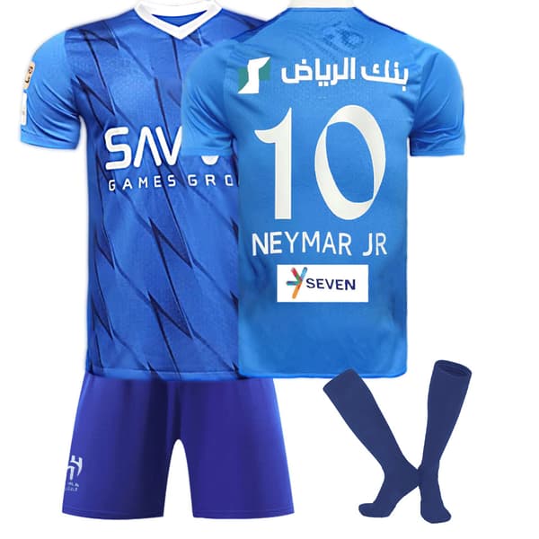 23-24 Crescent Cub Riyadh Jerseyssä nro 10 Neymar JR（) l