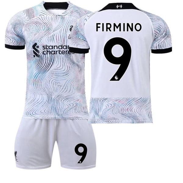 22 Liverpool trøje udekamp NR. 9 Firmino skjorte #20