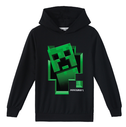 Minecraft hettegenser Gutter Child Gamer Crawler-hettegenser green 170cm