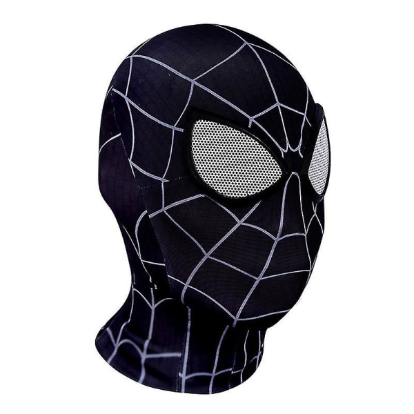 Spiderman Mask Huvudbonader Spider Man Cosplay Scenrekvisita Tack!！ Spider Man3 Black-2