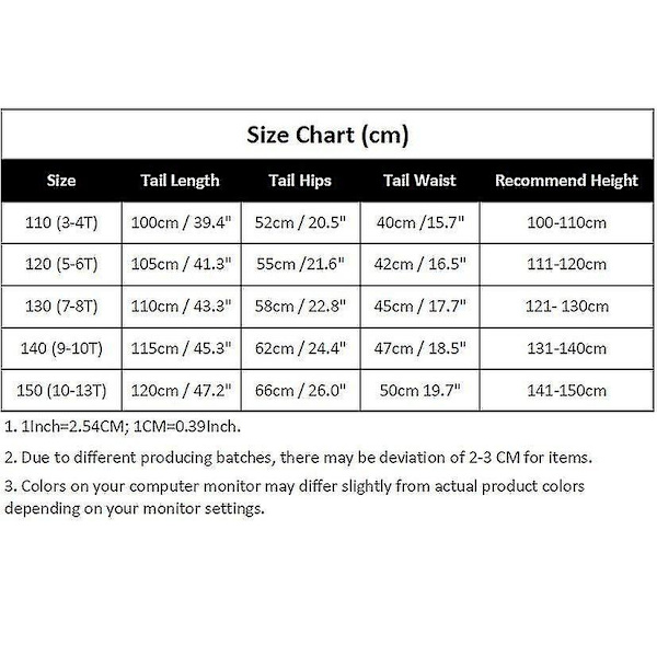 5 stk/ sæt Piger Havfrue Hale Badetøj Børn Havfrue Ariel Cosplay Kostume Fantasy Strand Bikini Sæt 2 Set 2 130