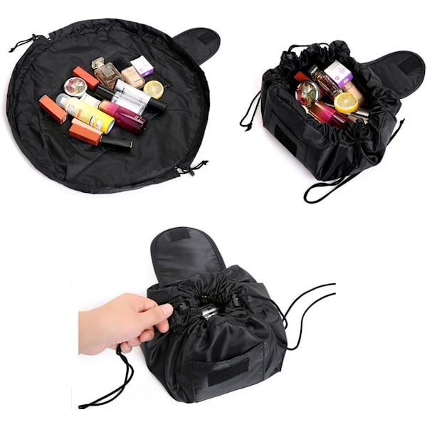 Kosmetikpose, Makeuppose, Snøre Design En-trins Organizer, Cosmet