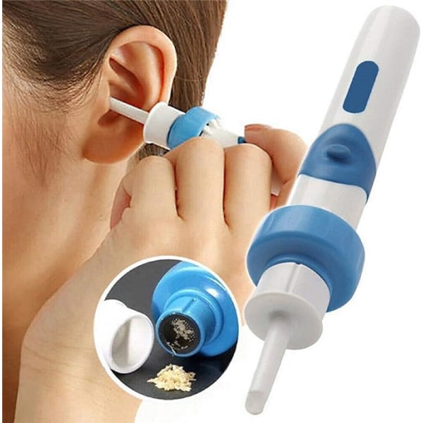 Säkerhet Elektrisk sladdlös dammsugare öronrengöring vaxborttagare Smärtfri