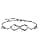 Dame 925 Sterling Sølv Armbånd, Logodesign Representerer Eter