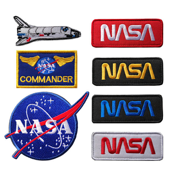Rumpartikler fra rumfærgen, NASA-rumpartikler, til hatte, jakker, skjorter, veste