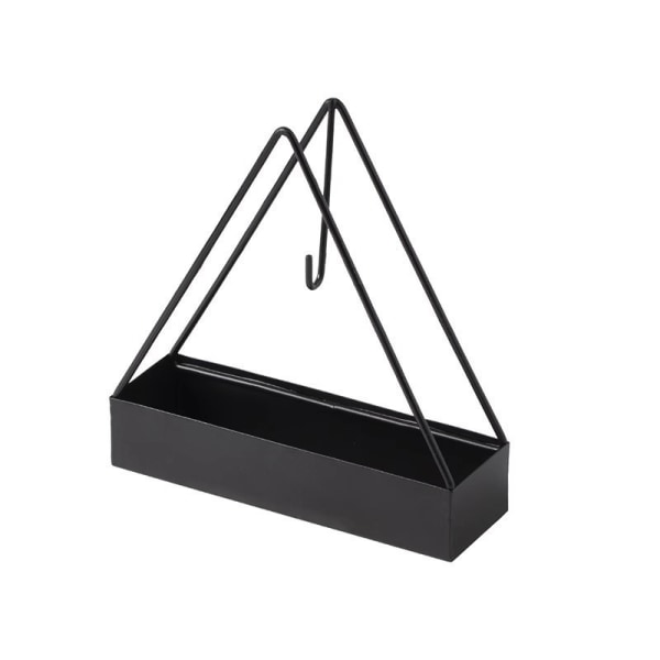 1 stk. Jern Myggespiralholder Røgelseholder Afvisende Cense Sort