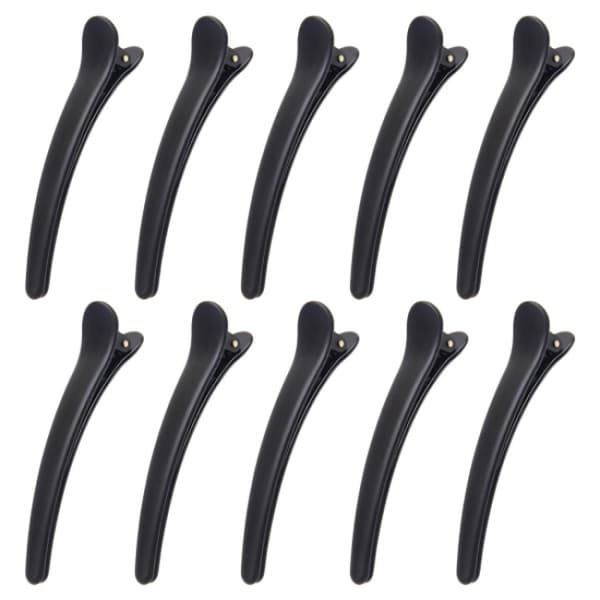 10 stk. Professionelle Hårclips - Sort Sort