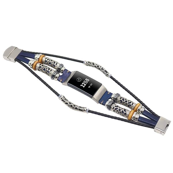 Reservedele Læder Rem Band Strap Armbånd Til Fitbit Char