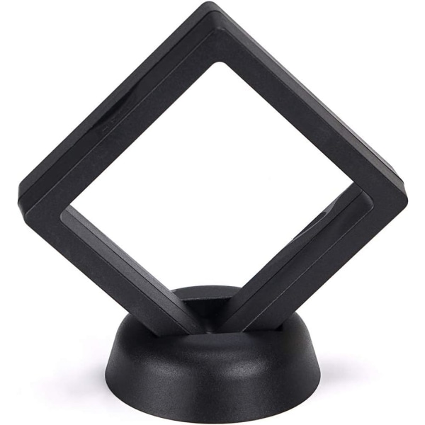 3D-kelluva näyttölaatikko, esittelykehys, läpinäkyvä näyttöteline, fo