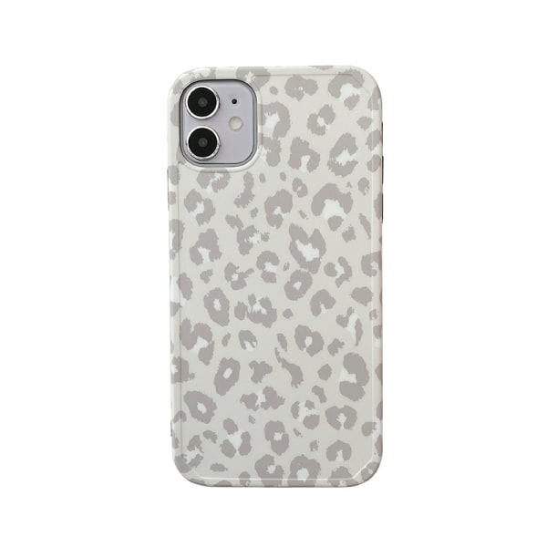 Leopard Print Mjukt Case för Apple iphone13promax med Fashion Fra