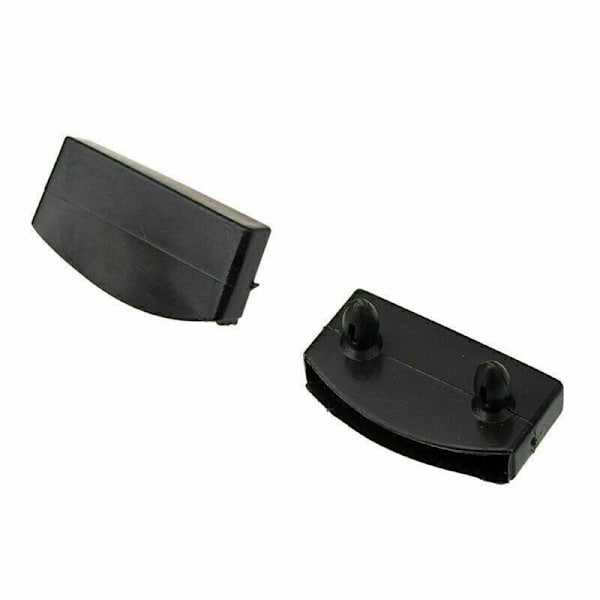 20 kappaleen pakkaus ritiläkehyksen tuet 54mm x 9mm musta sisäpuoli