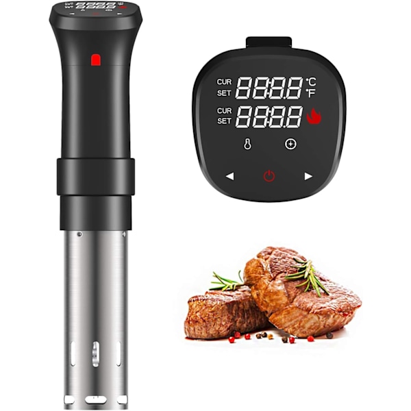 Sous Vide Køkkenmaskine 1100W, Sous Vide Køkkenmaskine Immersion Heater, Sous Vide C