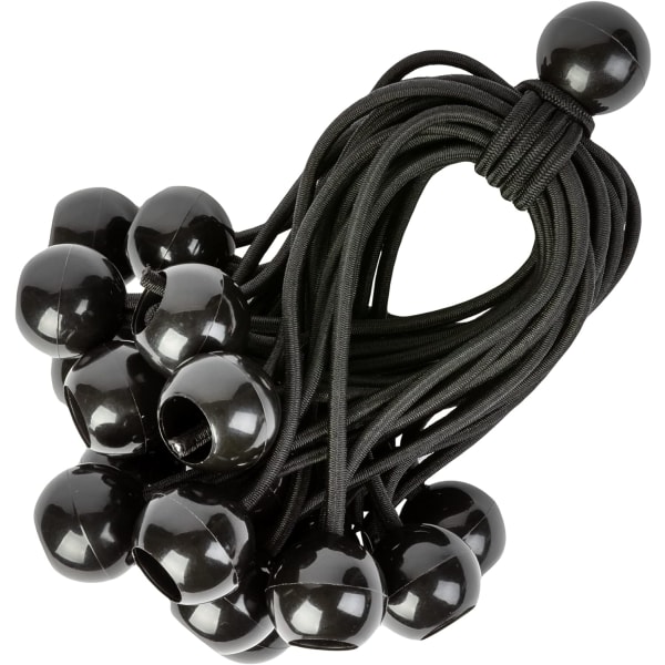 Bungee Cords with Balls - Pack of 25 x 25 cm Universal Tensioners