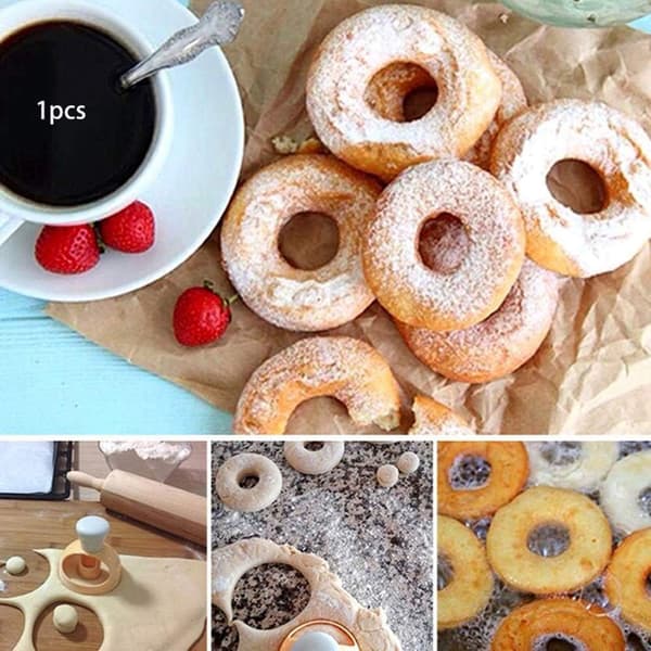 Donut-kutter, form, DIY-donut-kutter, kjeks-stempelform, Donu